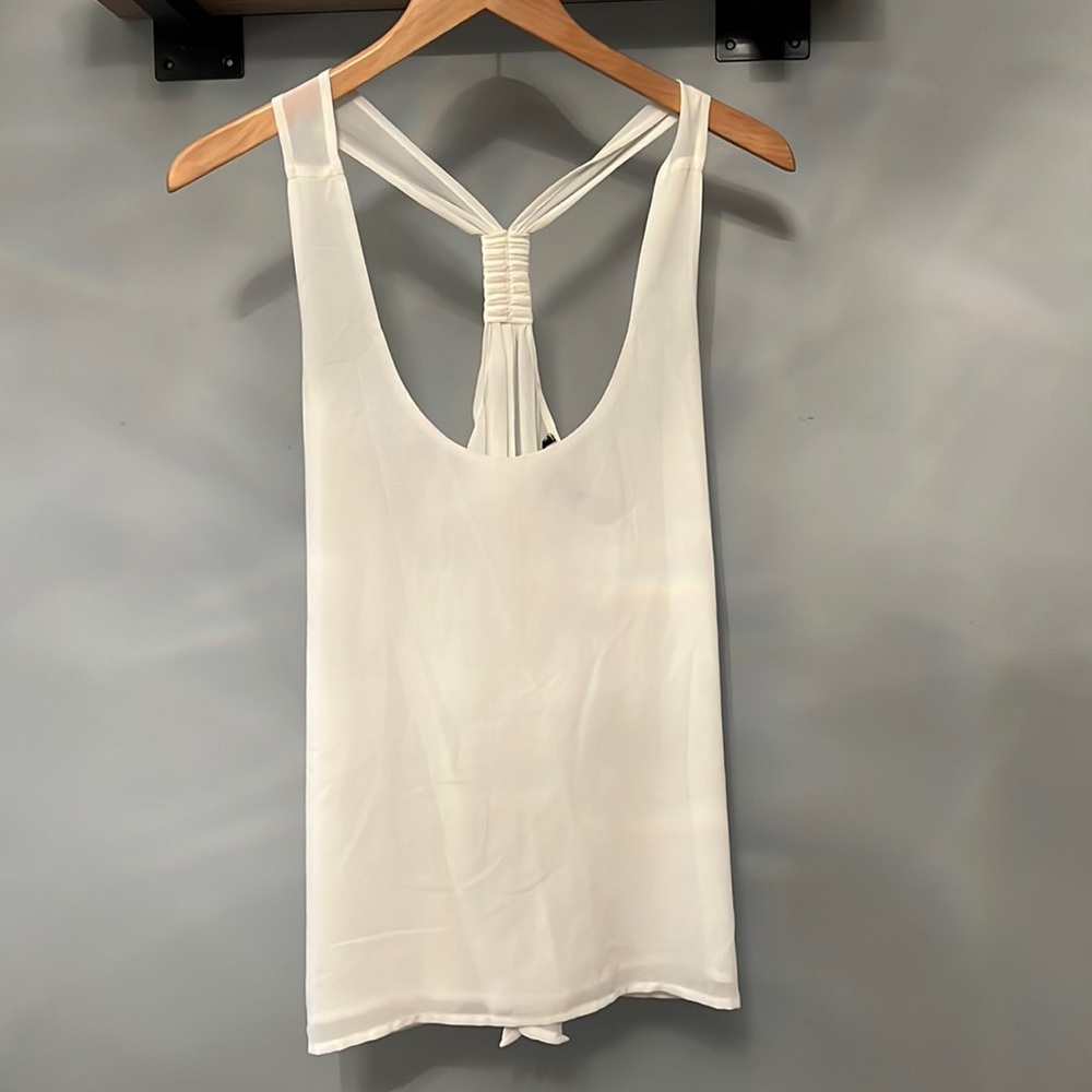Layered Totally Open Back Summer Top